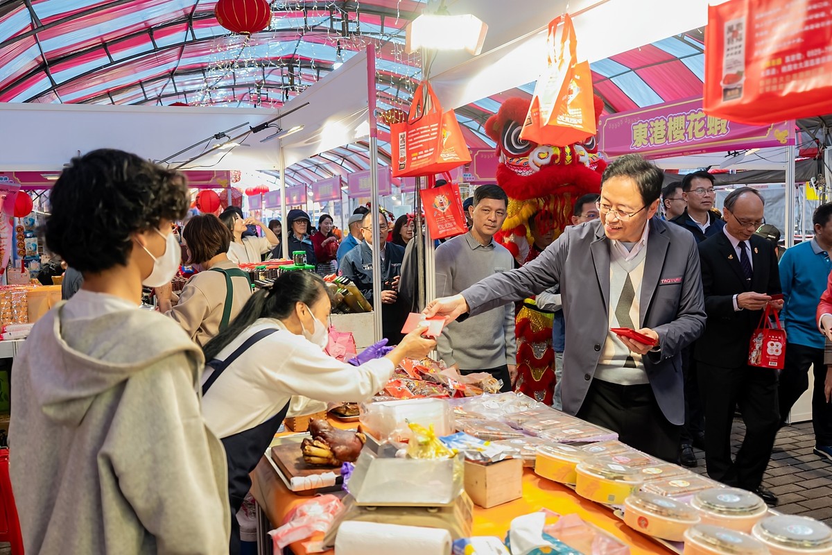 2026桃園年貨大街開幕　張市長：串連市場活絡城市經濟