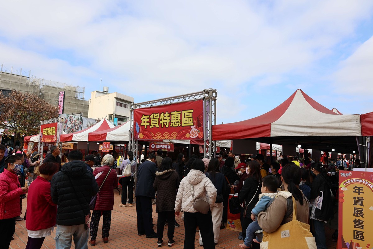 雲林年貨大街熱鬧登場　張麗善縣長邀全民採買迎新春