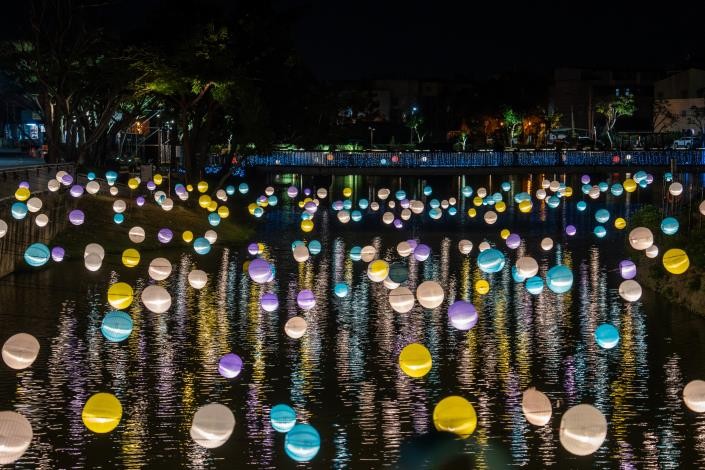 月津港燈節「雲端光景」浪漫啟燈點亮鹽水夜色 黃偉哲邀全國民眾親身體驗台南之美