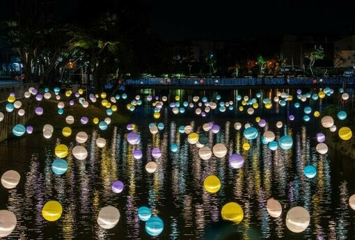 月津港燈節「雲端光景」浪漫啟燈點亮鹽水夜色 黃偉哲邀全國民眾親身體驗台南之美