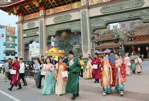 武德新唐社別出心裁慶週年 唐裝Cosplay提燈踩街 重現盛唐風華