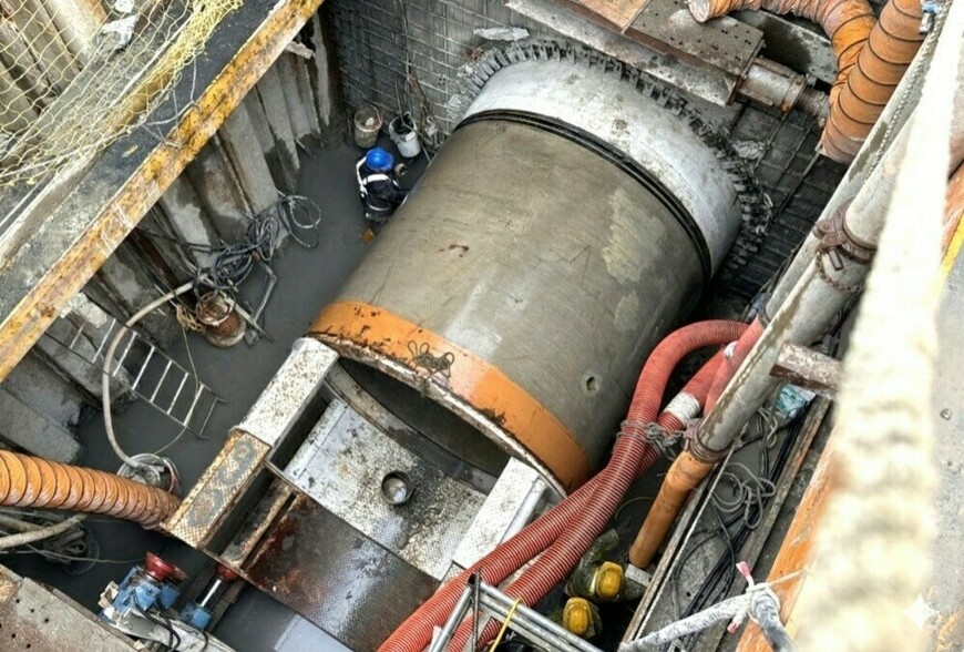 塭仔圳告別「天空蜘蛛網」！潛盾機啟動 13座高壓電塔拆除倒數