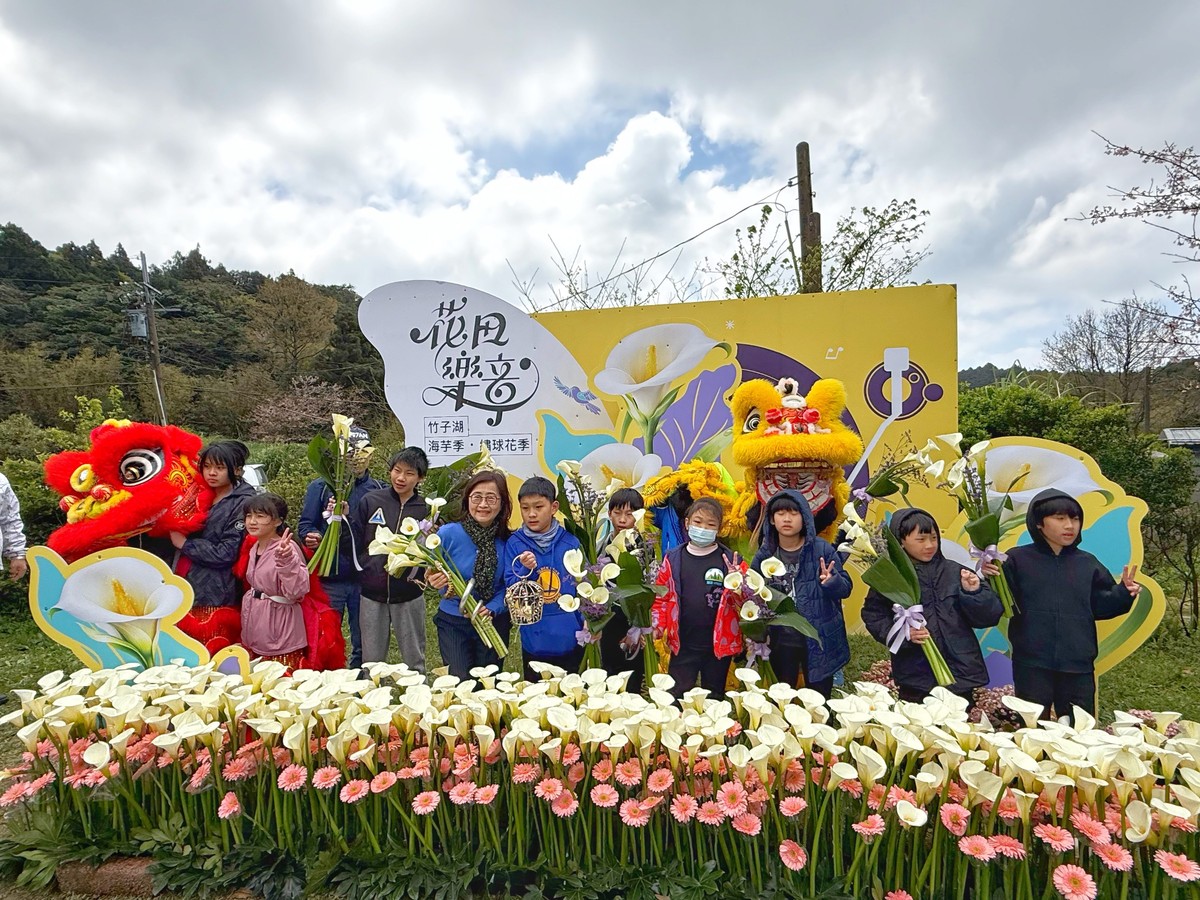 2026竹子湖海芋季繡球花季登場「花田樂章」