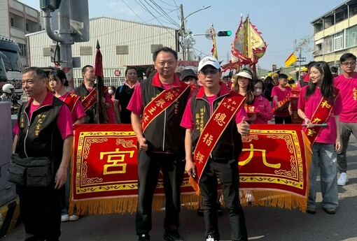 新北中和九玄宮南巡進香圓滿成功！顧問團團長張惠山全程參與