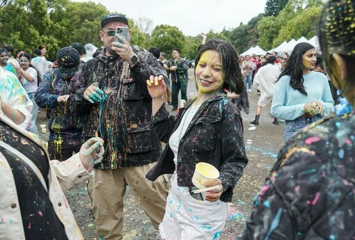 中市HOLI色彩狂歡節3/28白陽山繽紛登場 彩水狂歡結合異國美食打造春日盛宴