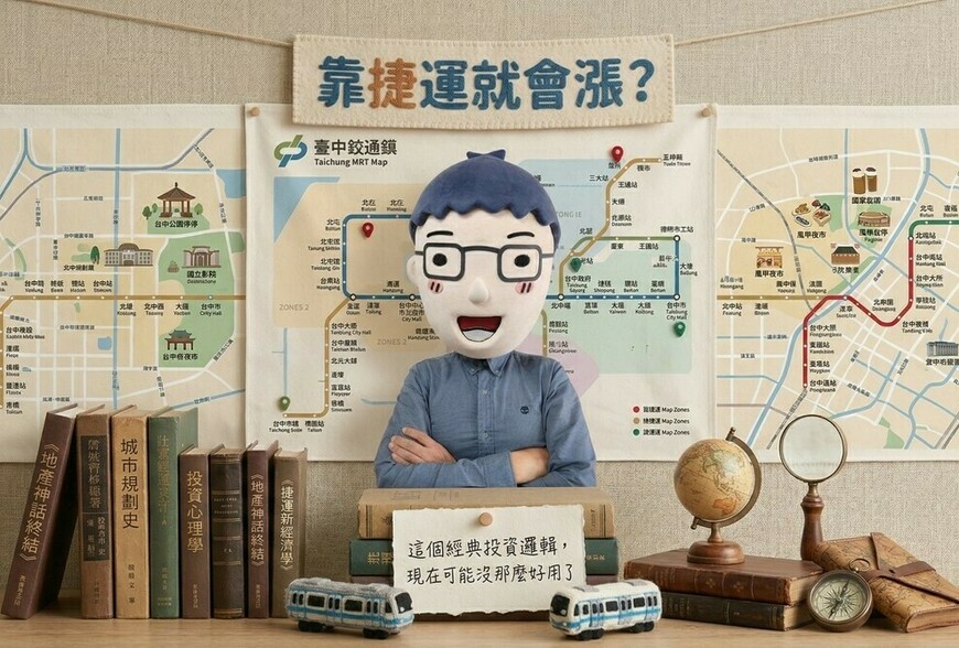 靠捷運就會漲?這個經典投資邏輯,現在可能沒那麼好用了