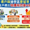 遷戶籍搶學區要留意！全戶遷出地價稅恐差4倍 竹市稅務局提醒留意設籍要件