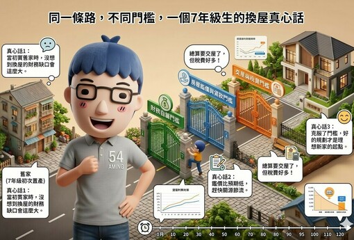 同一條路，不同門檻，一個7年級生的換屋真心話