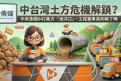 中台灣土方危機解鎖？中央急開642萬方「洩洪口」，工程塞車真的解了嗎