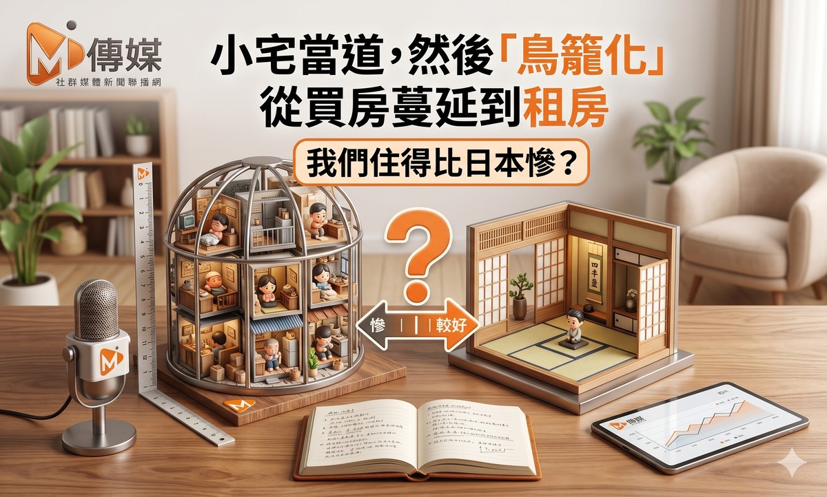 小宅當道，租屋市場也淪陷？「鳥籠化」從買房蔓延到租房，我們住得比日本慘?