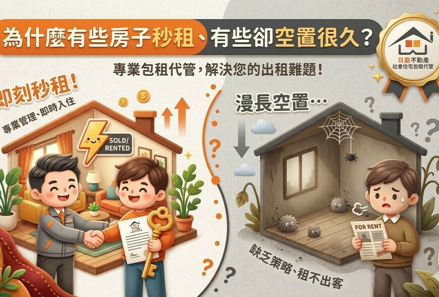 小編一線觀察：為什麼有些房子秒租、有些卻空置很久？