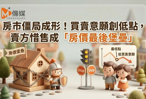 房市僵局成形！國泰金調查：買賣意願雙創低點，賣方惜售成「房價最後堡壘」