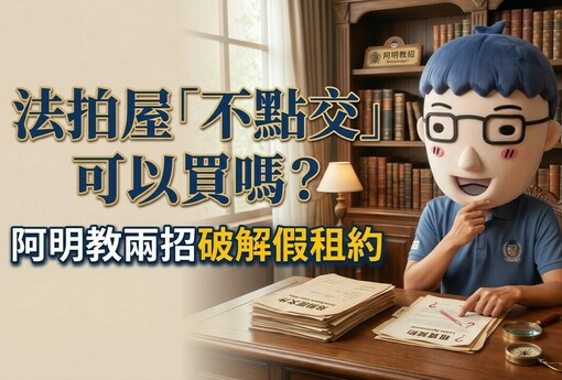 法拍屋「不點交」可以買嗎？阿明教兩招破解假租約