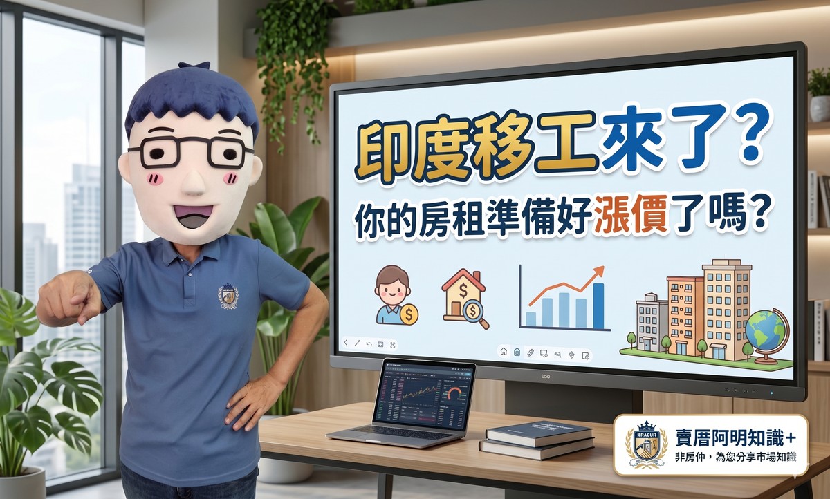 印度移工要來了！你的房租準備好漲價了嗎？房東笑了、租客哭了、鄰居剉咧等