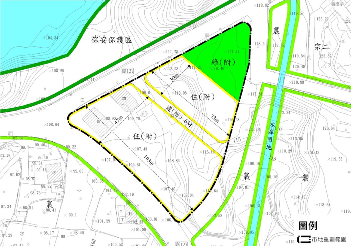 閒置43年終於解編！嘉義仁義潭0.59公頃公保地將重劃釋出，地主99%同意