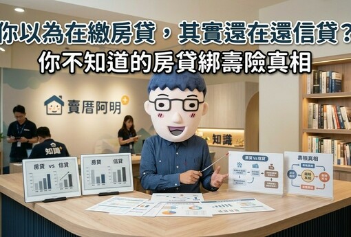 你以為在繳房貸，其實還在還信貸？很多人不知道房貸綁壽險真相