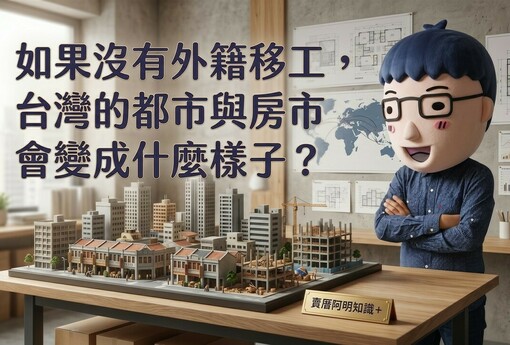 如果沒有外籍移工，台灣的都市與房市會變成什麼樣子？