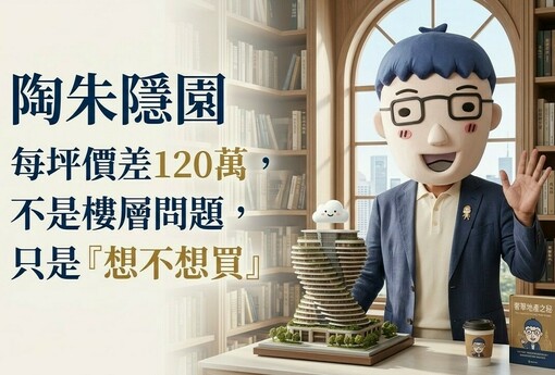 陶朱隱園每坪242萬成交！阿明：價差120萬不是樓層問題，只是想不想買..